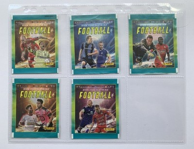 Panini Belgian Football 2018 Sealed Sticker Packets x5 Varianten