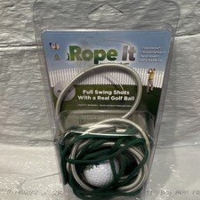 Rope It Golf Swing Trainer Portable Full Swing Practice Outdoor Nylon Bungee