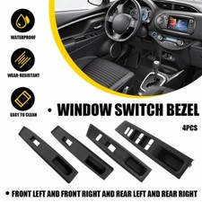 Power Window Panel Switch Bezel Control Cover For 2012-2014 Toyota Yaris 4-door