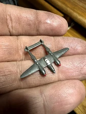 WW2 Authenticast 1/432 ID Spotter recognition USA Lockheed P-38 LIGHTENING green