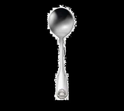 Oneida 2496SBLF Classic Shell 18/10 Stainless Steel 5.875" Bouillon Spoon