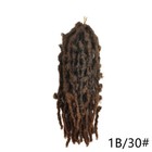 12" Butterfly Locs Crochet Hair Distressed Faux Locs Braiding Hair Extensions