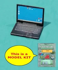 Eureka XXL 1/35 Laptop (based on Dell Latitude D630 Notebook) [MODEL KIT] E-061