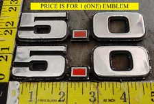 (1) FORD MUSTANG 5.0 CIRCA '90 FENDER EMBLEM {4699}