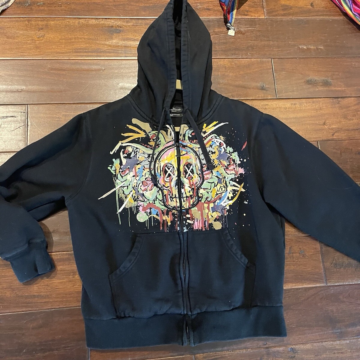 ★激レア★ Ecko Unltd by Marc Ecko パーカー　総柄 VTG ECKO 1972 Ecko Function Marc Ecko Big Logo Spell Out