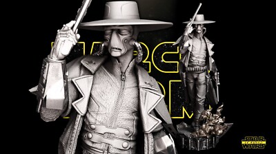 CAD BANE Statue Star Wars Clone Wars Boba Fett Resin Model Kit