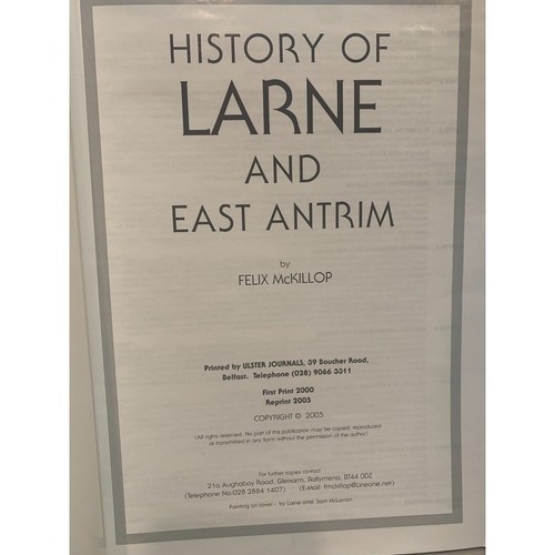 History of Larne and East Antrim Paperback – January 1, 2000 - Imagen 2 de 4