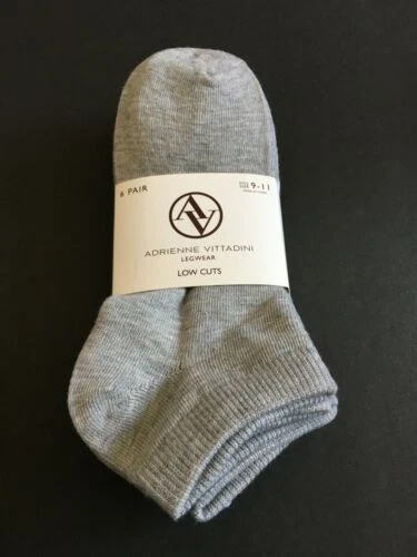 Calcetines de poliéster negro Adrienne Vittadini para Mujeres