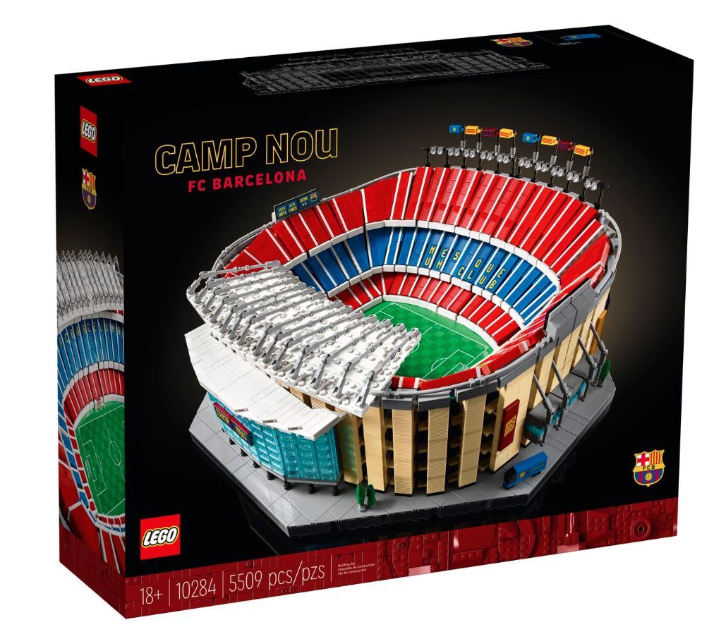 Lego 10284 Camp Nou – FC Barcelona Creator Expert Building Kit 