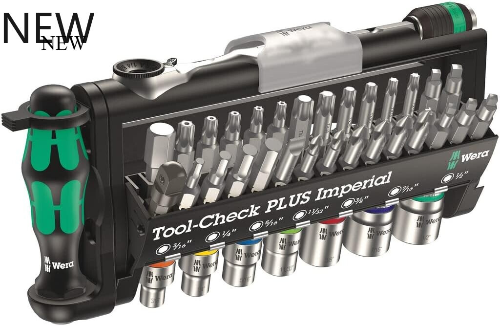 Wera Tool-Check Plus Imperial 39-Piece Set New