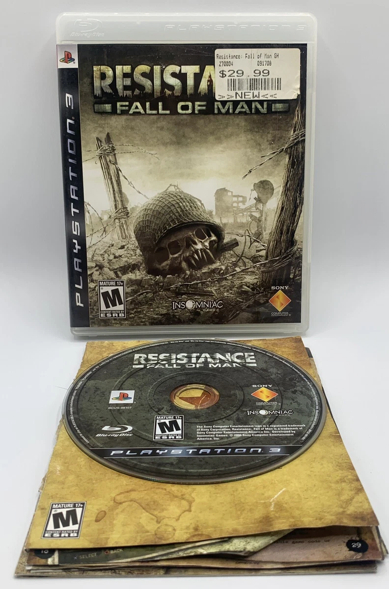 Resistance Fall of Man Sony PlayStation 3 PS3 Complete Tested