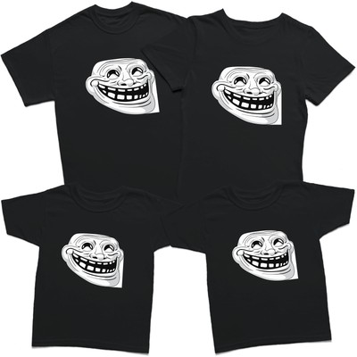 T-Shirt Troll Gesicht Humor Witz lustig Gamer Neuheit Shirt