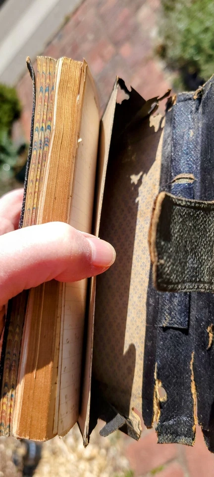 2 Antique 1879 Diaries Athens OH Bates Church Teacher Homemaker Mayhugh Diary  Foto 4 de 4