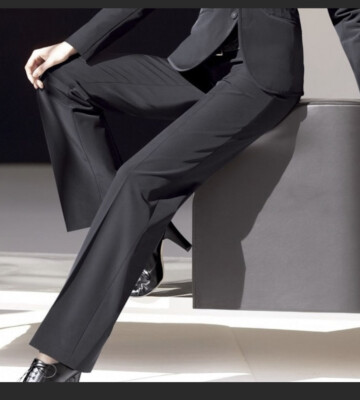 Women's PRADA Pants Trousers Black Size EU 46US 10/12