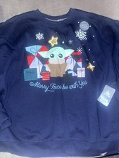 Disney Baby Yoda Christmas Sweater