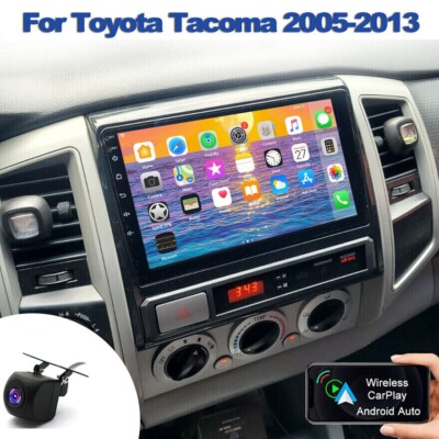 10.1'' Android 13.0  Carplay Car GPS Navi Stereo For Toyota Tacoma 2005-2013