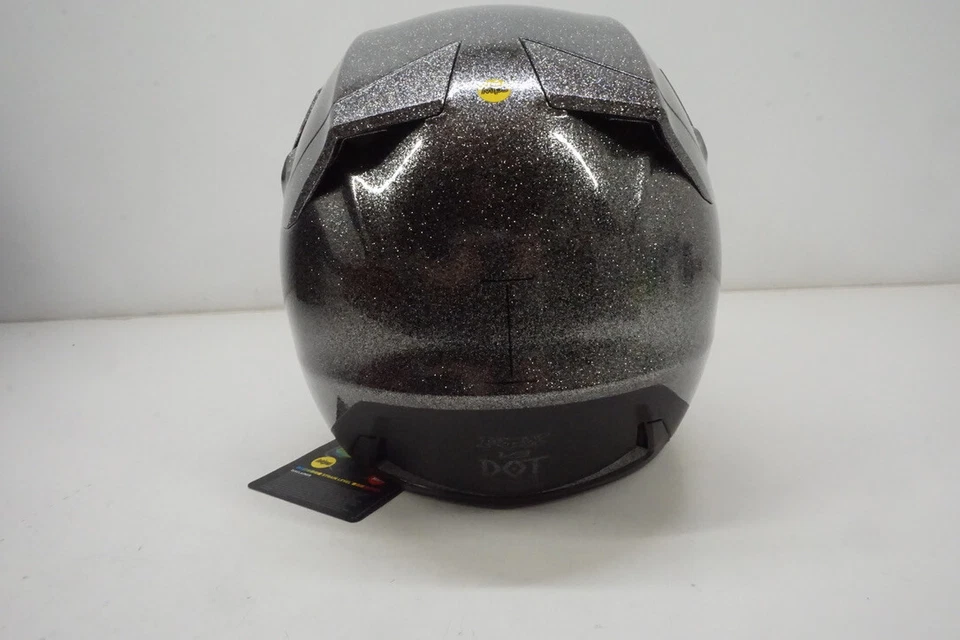 Casco de motocross Fox Racing V3 Baz MVRS PTR Halo plateado talla XL ATV todoterreno AE Foto 3 de 4