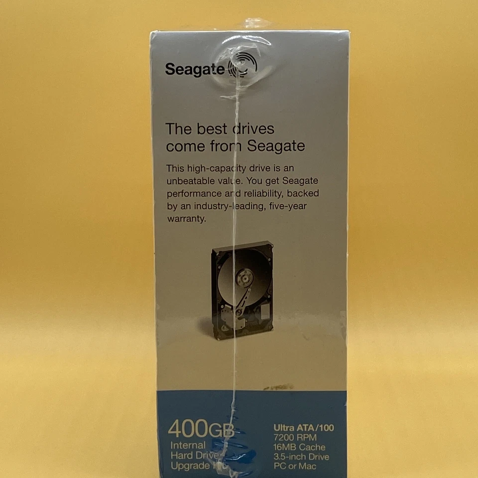 SEALED!! SEAGATE Barracuda 400gb 7200rpm Upgrade Kit Internal Hard Drive HD*NEW* - Image 3 of 4