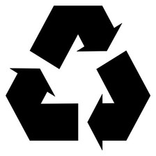 Recycle Symbol Vinyl Decal Sticker  Reduce Reuse Recycling