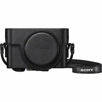 SONY Camera Jacket Leather Case for RX100 Series Black LCJ-RXK BC