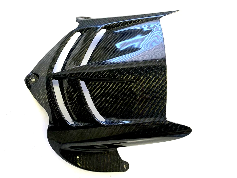 Guardabarros trasero de fibra de carbono para Kawasaki Ninja ZX6R ZX636R 2009-2023 Foto 2 de 4