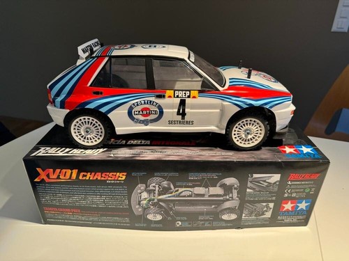 Tamiya RC models, Lanchia Delta Integrale XV-01 4WD High Performance, Rally Car - Picture 3 of 5