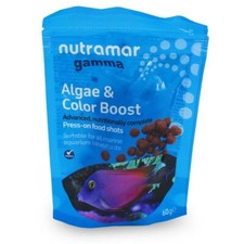 Marine Algae  Color Boost - Press On Food Shots 60g - Nutramar