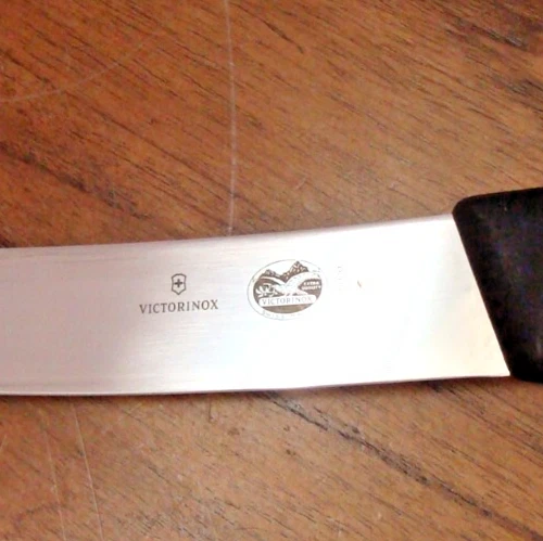 NUEVO Victorinox Cubiertos 12" Cuchillo Cimétrico Curvo Negro Mango Fibrox 5.7303.31 Foto 3 de 4