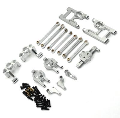 WLtoys 1/12 124006 12428 12429 12423 12427 Alloy metal Steering Kit RC Car parts