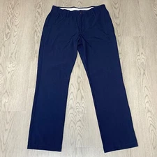Under Armour Drive Golf Performance Chino Pants Navy Blue Size 32x30 Stretch