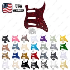 SSS Style11 Hole Pickguard Pickups with Screws for USA MIM Standard Fender Start