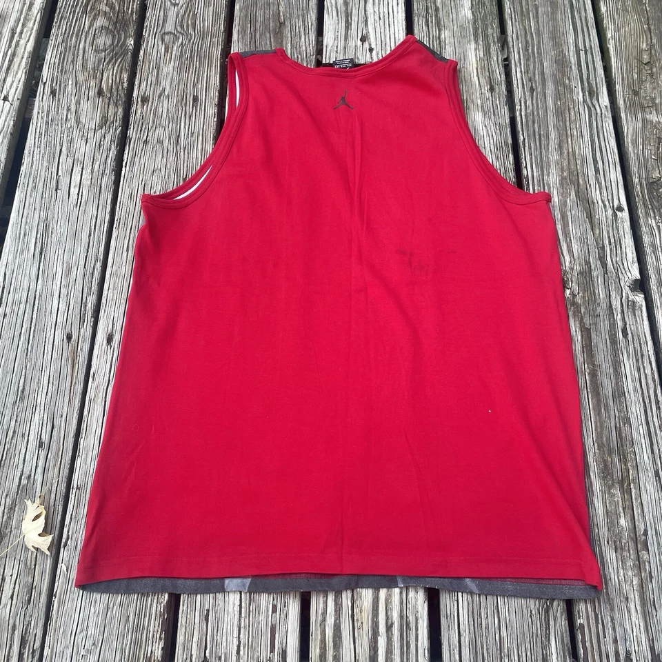 Camiseta sin mangas de colección Michael Jordan con estampado completo talla 2XL Foto 2 de 4