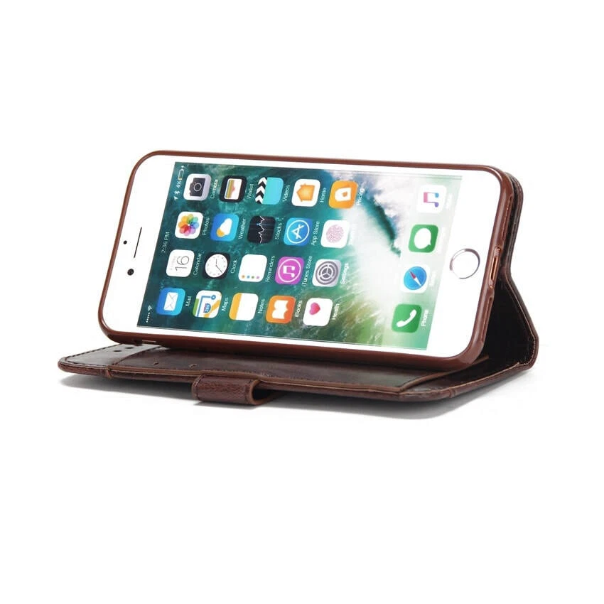 Funda tipo billetera para teléfono iPhone 12 Pro - Llevar tarjetas y efectivo Foto 4 de 4