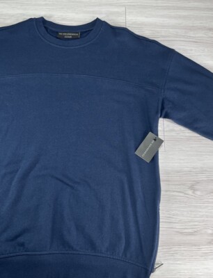 Sweatshirt Mens Sweatshirt No Boundaries Small S/CH 34-36 Blue Soft Crew