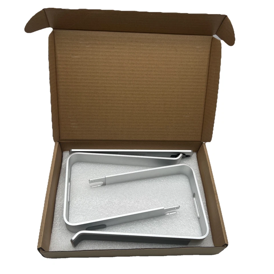 Soundance Laptop Stand Aluminum Computer Riser Ergonomic Laptop Silver NIB - Image 4 of 4