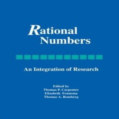 Rational Numbers An Integration of Research Taylor Francis Ltd (S