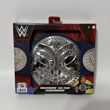 WWE Tag Team Championship Belt Blue Smackdown Mattel Toy Uso Judgement Box Wear