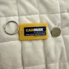 Vtg CarMax Keychain Key Fob The Auto Superstore A Division Of Circuit City