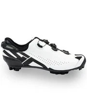 - Sidi Tiger 2S Carbon SRS Men's MTB Shoes, White/Black
