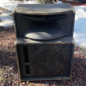 Vintage Unloaded Peavey SP2 Speaker Cabinet Box - Empty PA Cab!
