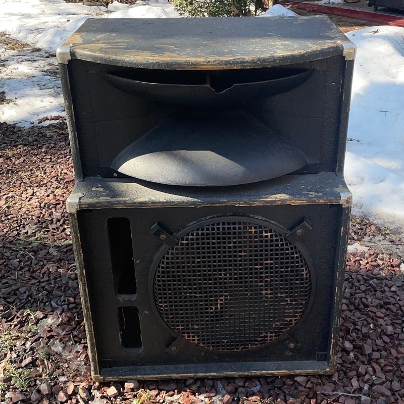 Vintage Unloaded Peavey SP2 Speaker Cabinet Box - Empty PA Cab!