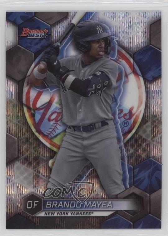 2023 Bowman's Best Top Prospects Wave Refractor Brandon Mayea Brando #TP-16 00em