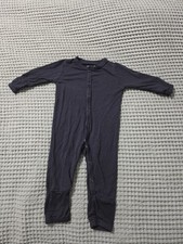 Kyte Baby Black Bamboo Sleeper 0-3m