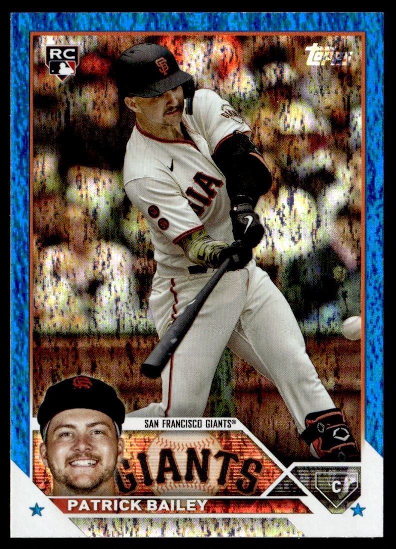 2023 Topps Update Blue Foil Patrick Bailey RC /999 San Francisco Giants #US8
