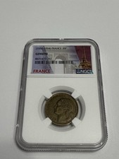 1952 France 20 Franc Coin, NGC Certified Genuine