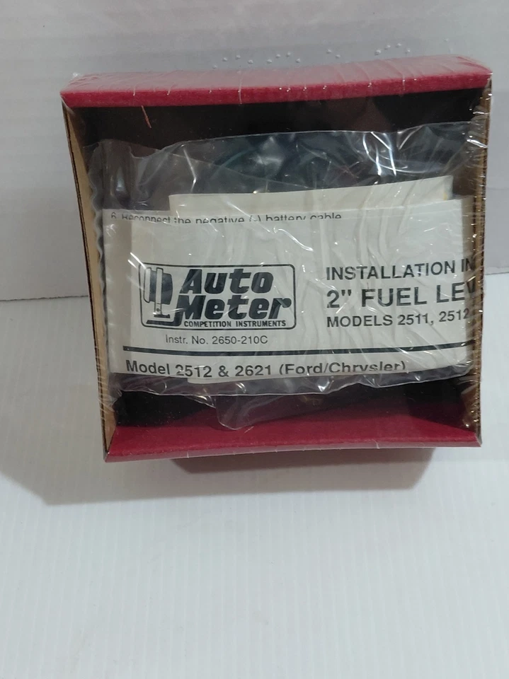 2 Inch Electrical Fuel Level Gauge Autogage by AutoMeter 2512 - Image 3 of 3