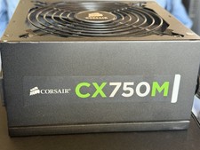 Corsair CX-M Series CX750M 750 W ATX 80 Plus Bronze Semi Modular Power Supply