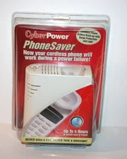 NEW Cyber Power Phone Saver Battery Backup for Cordless Land Line Phone