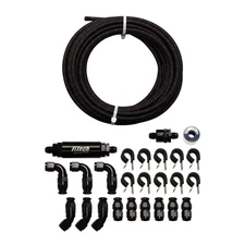 FiTech 51006 Go-Fuel Stainless Steel Braided Fuel Kit