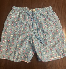 Men  s BEACH BROS. Tropical Swim Trunks Size XL Mesh Lined New Without Tags